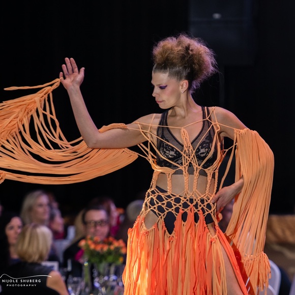 Handmade Corset Macramé Dress - Picture 13 of 17